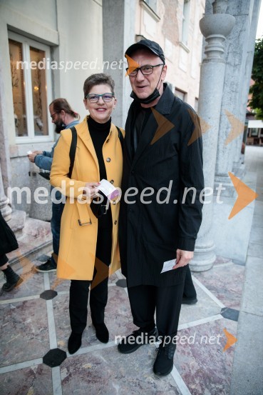  Mirijam Drnovšček, direktorica Prešernovega gledališča Kranj;  Goran Injac, umetniški vodja, Slovensko mladinsko gledališčeKONS: Novi dobi, premiera, Prešernovo gledališče Kranj