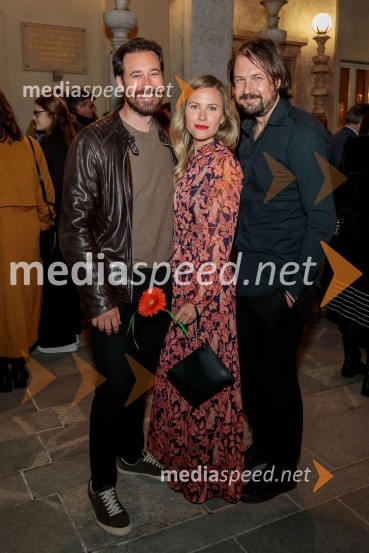  Miha Rodman, igralec;  Paola Čermelj, italijanistka in umetnostna zgodovinarka;  Klemen VodnikKONS: Novi dobi, premiera, Prešernovo gledališče Kranj