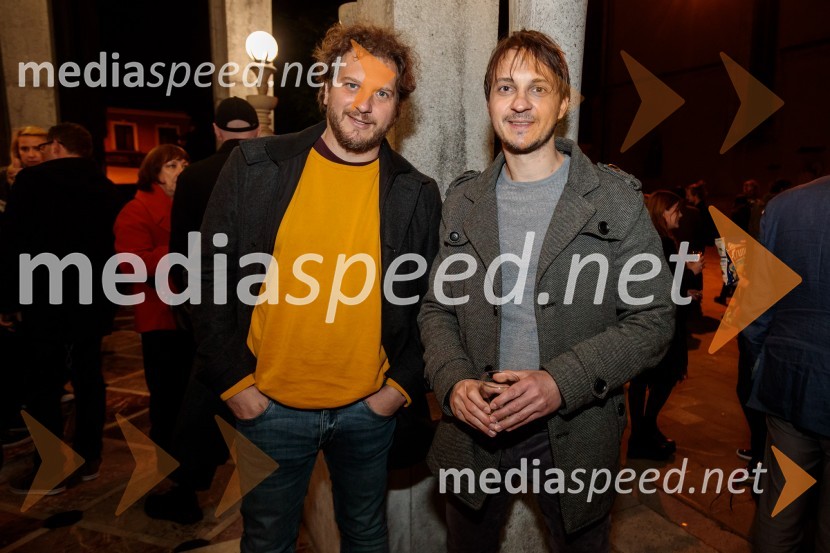  Marko Bratuš, umetniški direktor Glej;  Blaž Setnikar, igralecKONS: Novi dobi, premiera, Prešernovo gledališče Kranj