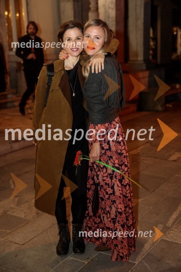  Lada Petrovski Ternovšek, plesalka;  Paola Čermelj, italijanistka in umetnostna zgodovinarkaKONS: Novi dobi, premiera, Prešernovo gledališče Kranj