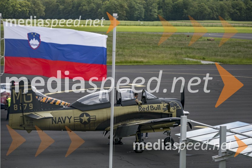 Leteči biki, The Flying Bulls, zadnji dan treninga 2021 v Mariboru