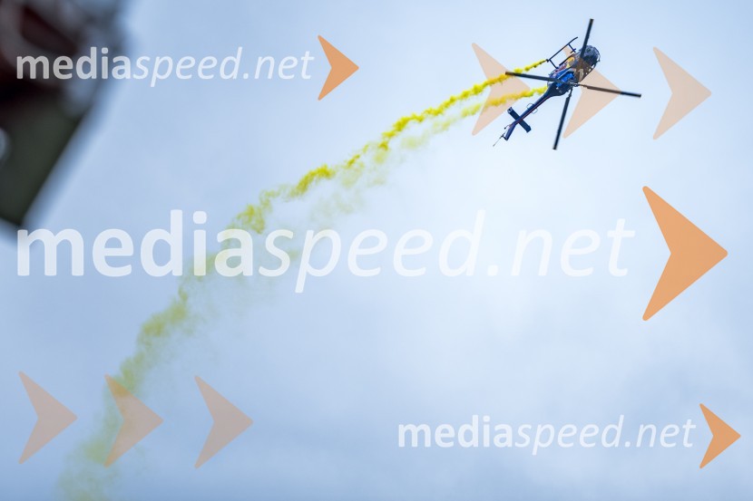 Leteči biki, The Flying Bulls, zadnji dan treninga 2021 v Mariboru