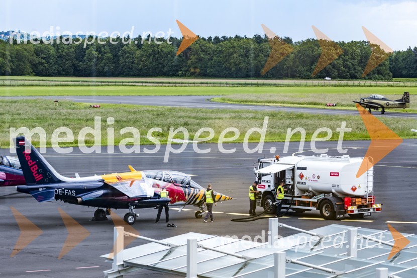 Leteči biki, The Flying Bulls, zadnji dan treninga 2021 v Mariboru