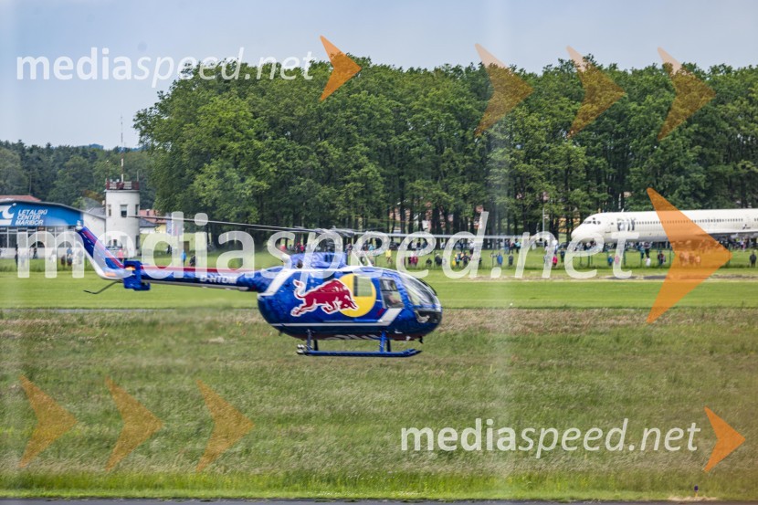 Leteči biki, The Flying Bulls, zadnji dan treninga 2021 v Mariboru