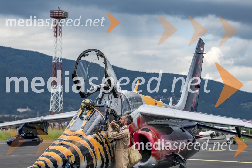 Leteči biki, The Flying Bulls, zadnji dan treninga 2021 v Mariboru