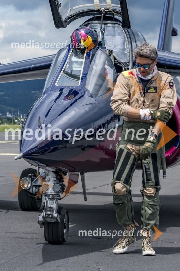 Leteči biki, The Flying Bulls, zadnji dan treninga 2021 v Mariboru