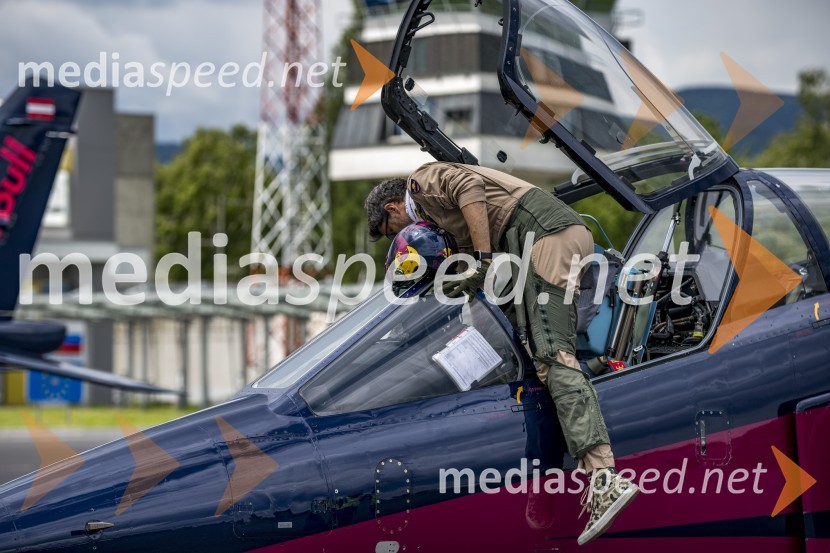 Leteči biki, The Flying Bulls, zadnji dan treninga 2021 v Mariboru