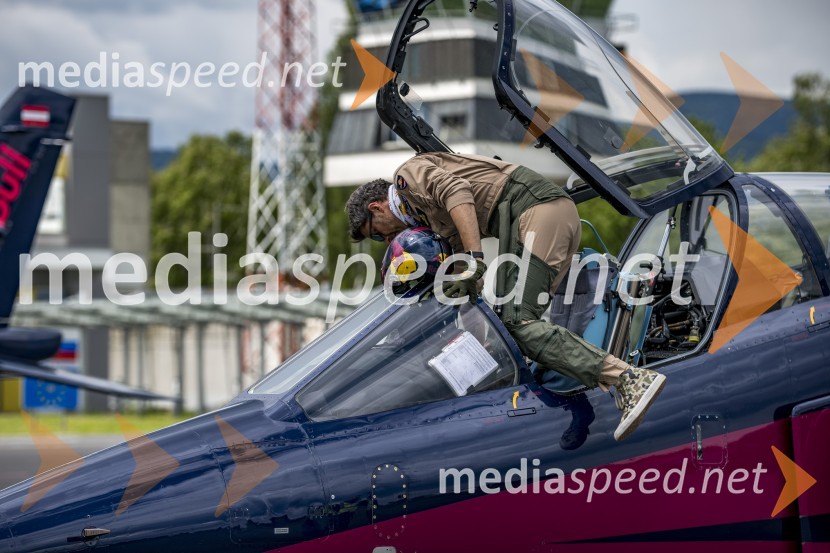 Leteči biki, The Flying Bulls, zadnji dan treninga 2021 v Mariboru