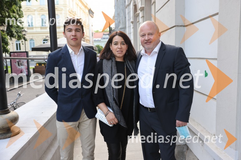  Barbara Orozel Riedl;  Tomaž Riedl, direktor Riedl GroupMadama Butterfly, premiera opere, Slovensko Narodno Gledališče Maribor