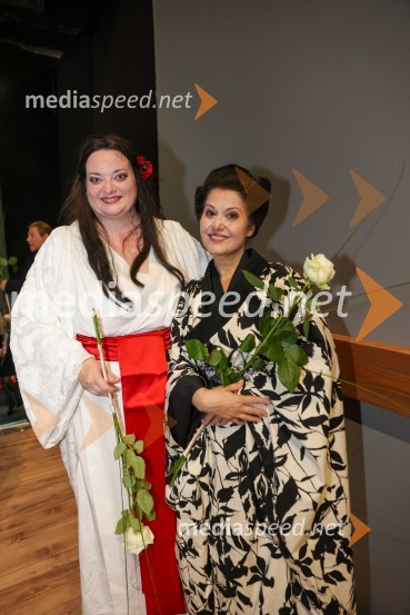  Rebeka Lokar, operna pevka;  Irena  Petkova, operna pevkaMadama Butterfly, premiera opere, Slovensko Narodno Gledališče Maribor