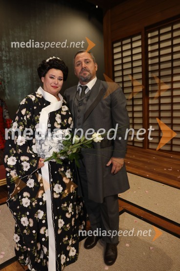  Dada Kladenik, pevka;  Jaki Jurgec, operni solistMadama Butterfly, premiera opere, Slovensko Narodno Gledališče Maribor