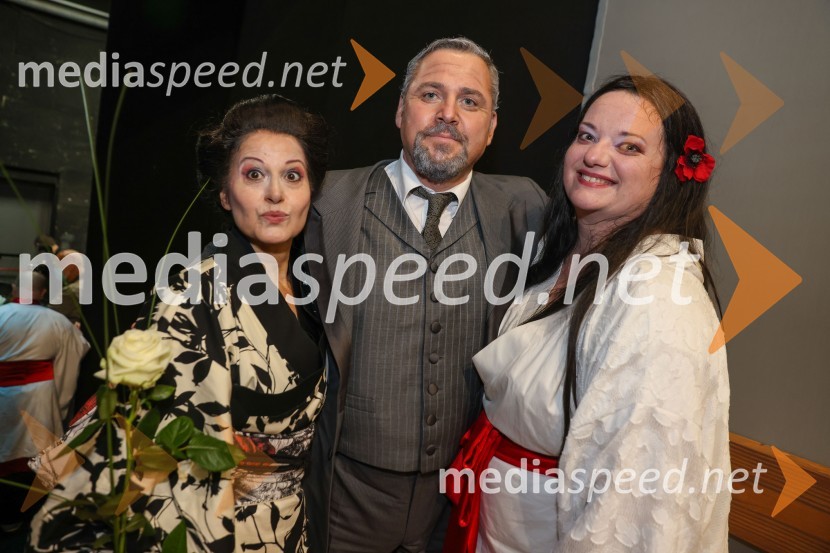  Irena  Petkova, operna pevka;  Jaki Jurgec, operni solist;  Rebeka Lokar, operna pevkaMadama Butterfly, premiera opere, Slovensko Narodno Gledališče Maribor
