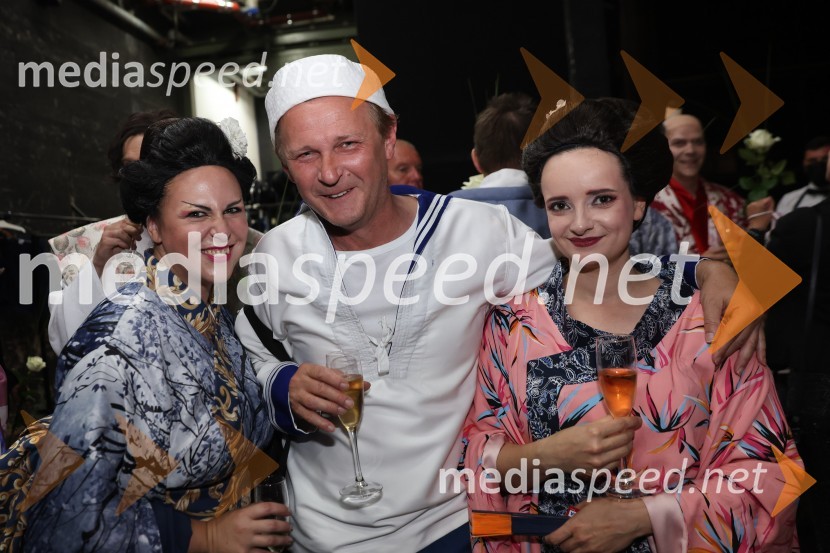  Mojca Potrč, pevka;  Vadim Kurgajev, baletni plesalec;  Lucija Krašovec, operna pevkaMadama Butterfly, premiera opere, Slovensko Narodno Gledališče Maribor