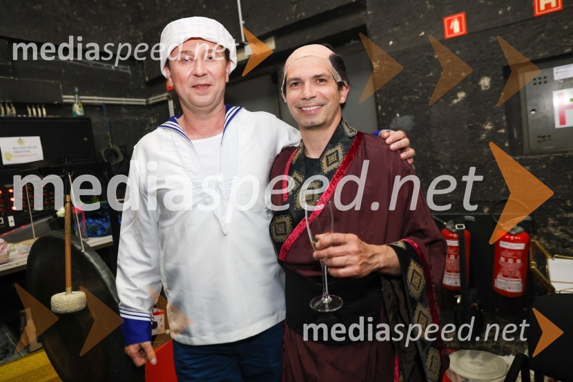  Vasilij Kuzkin, baletni plesalec;  Mircea Golescu, baletnikMadama Butterfly, premiera opere, Slovensko Narodno Gledališče Maribor