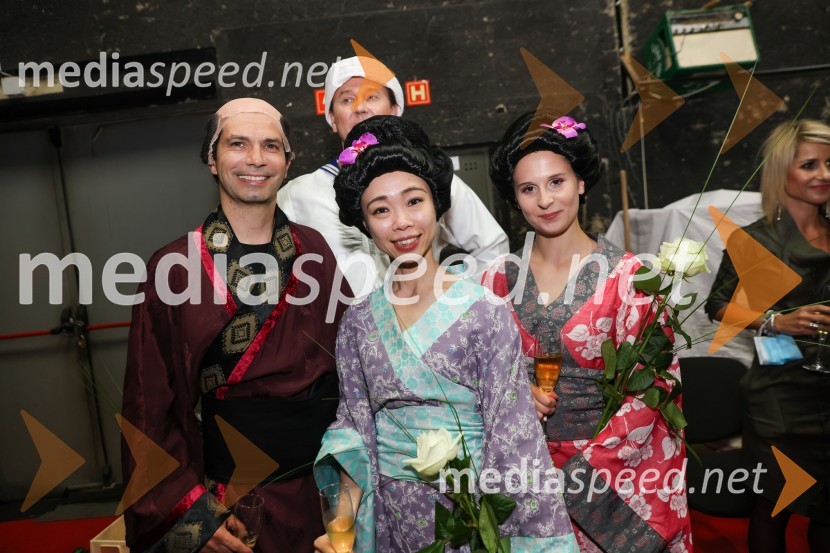  Mircea Golescu, baletnik;  Vasilij Kuzkin, baletni plesalec;  Satomi Netsu, baletna plesalka;  Ema Perić, baletna plesalkaMadama Butterfly, premiera opere, Slovensko Narodno Gledališče Maribor
