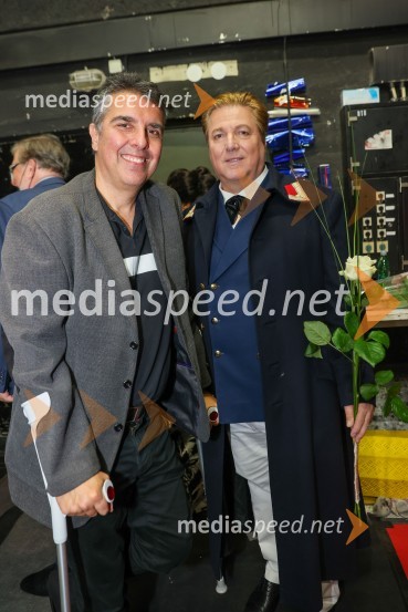  Pier Francesco  Maestrini, režiser;  Renzo Zulian, operni pevecMadama Butterfly, premiera opere, Slovensko Narodno Gledališče Maribor