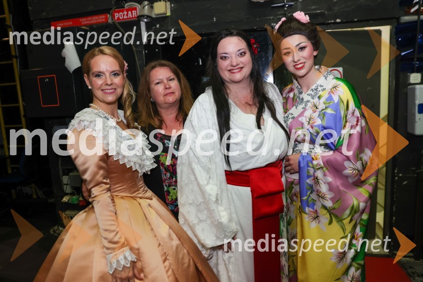  Klavdija Kuzkin, operna pevka;  ... ;  Rebeka Lokar, operna pevka;  ... Madama Butterfly, premiera opere, Slovensko Narodno Gledališče Maribor