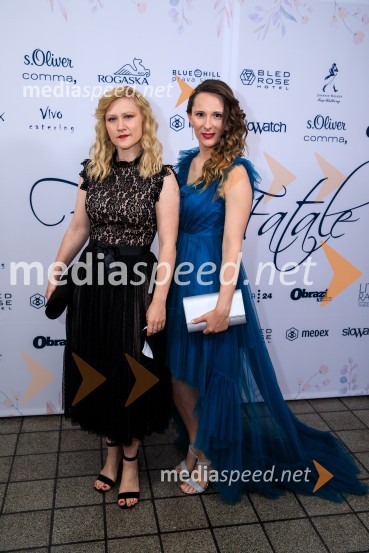  Lea Matko, Steklarna Rogaška;  Nika Koražija, Steklarna RogaškaPatricia Pangeršič je Femme fatal 2021