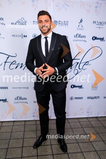  Gregor Čeglaj, Finalist Mister Slovenije 2017, Sanjski moški 2021Patricia Pangeršič je Femme fatal 2021