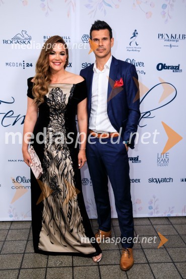  Rebeka Dremelj, pevka;  ... Patricia Pangeršič je Femme fatal 2021