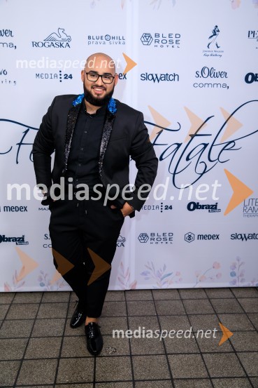  Tilen Lotrič, pevecPatricia Pangeršič je Femme fatal 2021