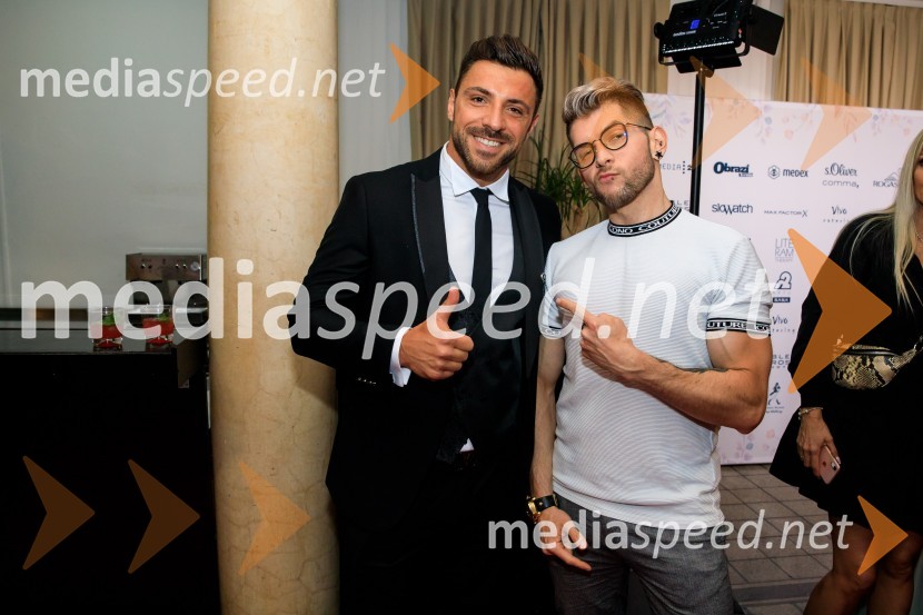  Gregor Čeglaj, Finalist Mister Slovenije 2017, Sanjski moški 2021;  ... Patricia Pangeršič je Femme fatal 2021