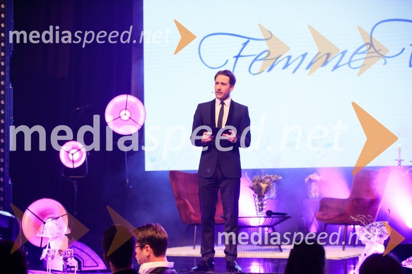  Klemen Slakonja, igralec, komik in TV voditeljPatricia Pangeršič je Femme fatal 2021