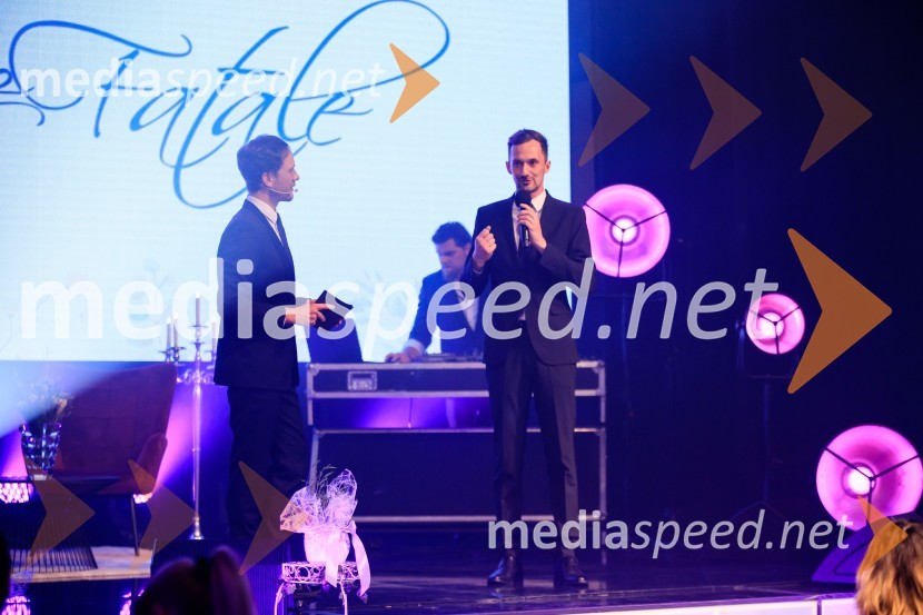  Klemen Slakonja, igralec, komik in TV voditelj;  ... Patricia Pangeršič je Femme fatal 2021