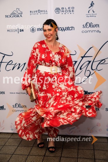 Patricia Pangeršič je Femme fatal 2021