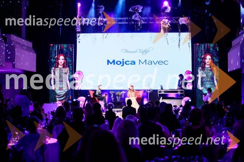  Klemen Slakonja, igralec, komik in TV voditelj;  Mojca Mavec, voditeljicaPatricia Pangeršič je Femme fatal 2021