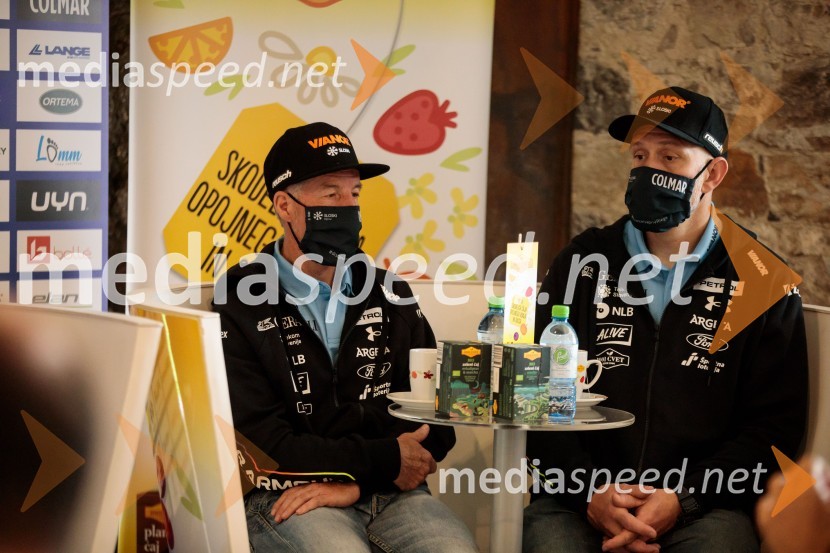 Srečanje s članicami smučarske reprezentance v tehničnih disciplinah