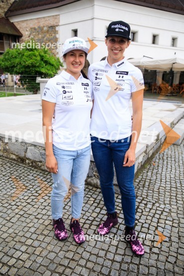 Srečanje s članicami smučarske reprezentance v tehničnih disciplinah