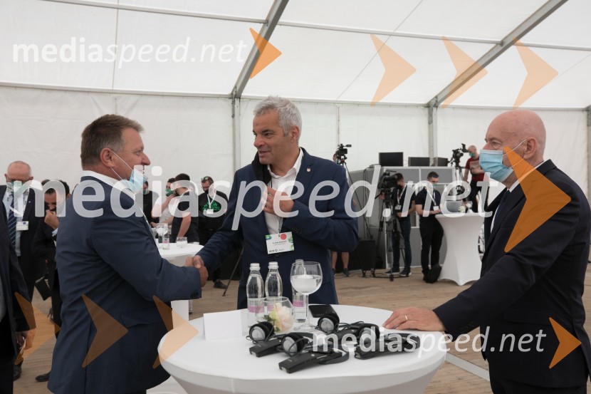  ... ;  Aleksander Saša Arsenovič, župan, Mestna občina Maribor;  ... Zagon nove linije, Paloma