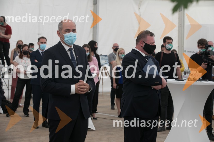  Janez Janša, predsednik vlade RS;  ... Zagon nove linije, Paloma