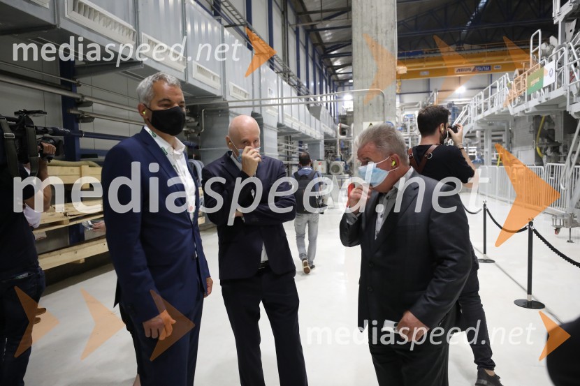  Aleksander Saša Arsenovič, župan, Mestna občina Maribor;  ... ; mag. Andrej Vizjak, minister za okolje in prostorZagon nove linije, Paloma