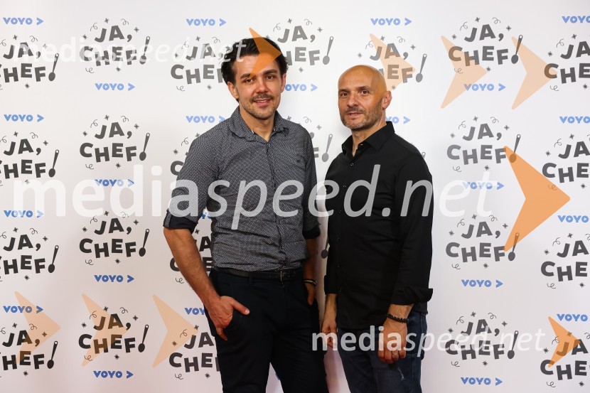  Aleš Vovk - Raay, glasbenik, duo Maraaya;  Branko Čakarmiš,  programski direktor, Pro PlusJa, chef!, predpremiera nove slovenske serije