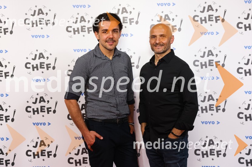  Aleš Vovk - Raay, glasbenik, duo Maraaya;  Branko Čakarmiš,  programski direktor, Pro PlusJa, chef!, predpremiera nove slovenske serije