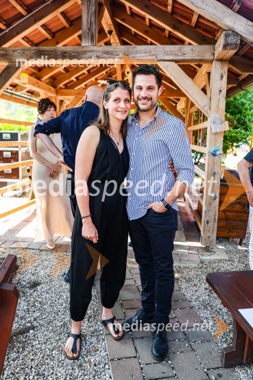 Andrej Rozman Roza in Alenka Sottler prejemnika Levstikove nagrade 2021, podelitev