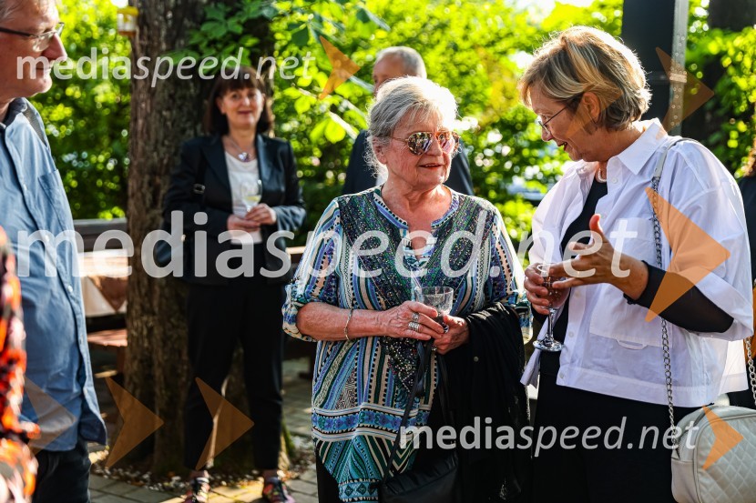 Andrej Rozman Roza in Alenka Sottler prejemnika Levstikove nagrade 2021, podelitev