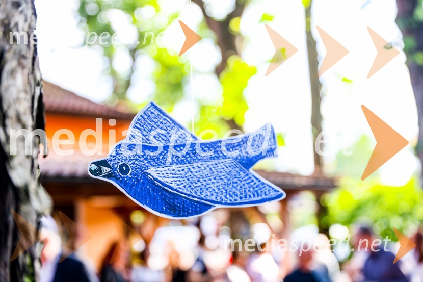 Andrej Rozman Roza in Alenka Sottler prejemnika Levstikove nagrade 2021, podelitev