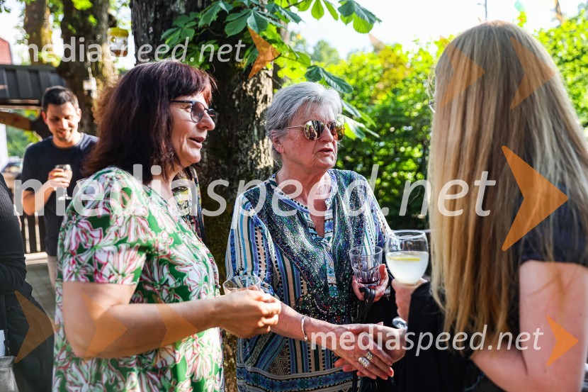 Andrej Rozman Roza in Alenka Sottler prejemnika Levstikove nagrade 2021, podelitev