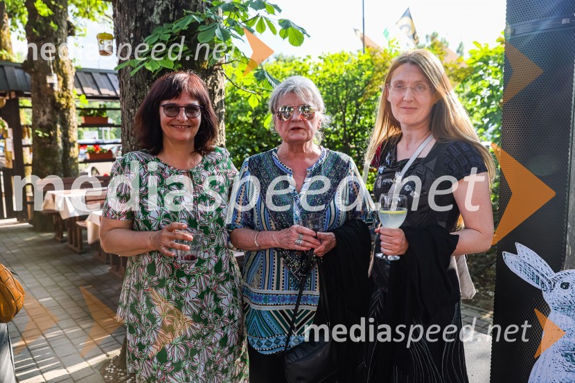 Andrej Rozman Roza in Alenka Sottler prejemnika Levstikove nagrade 2021, podelitev