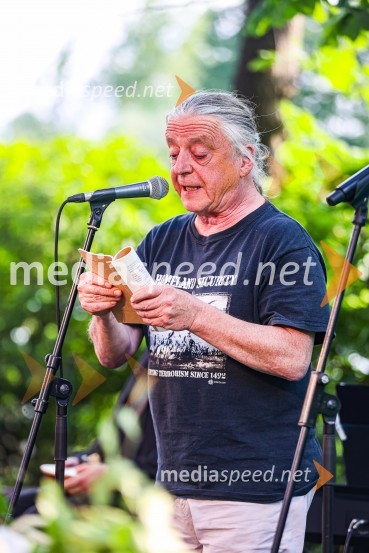 Andrej Rozman Roza in Alenka Sottler prejemnika Levstikove nagrade 2021, podelitev