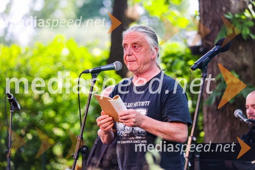 Andrej Rozman Roza in Alenka Sottler prejemnika Levstikove nagrade 2021, podelitev