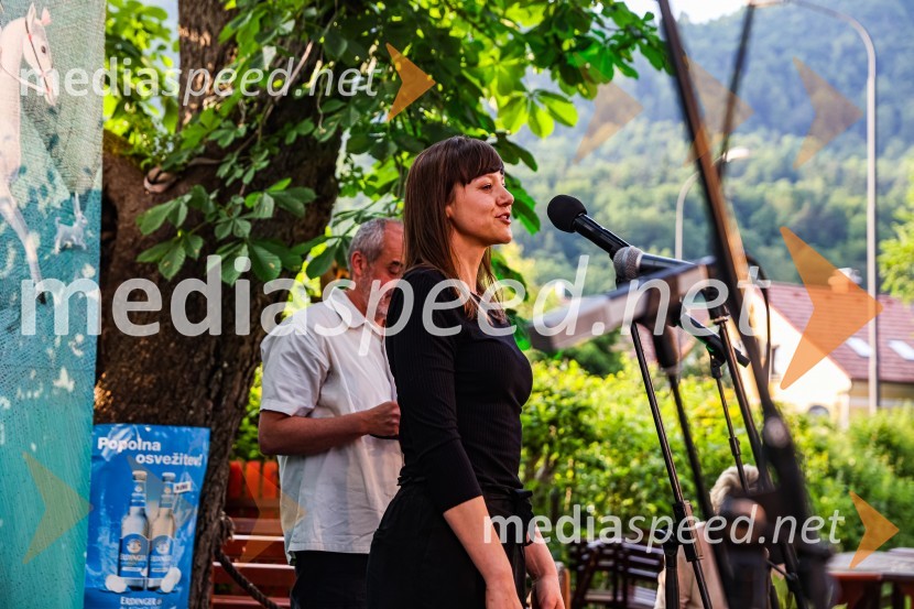 Andrej Rozman Roza in Alenka Sottler prejemnika Levstikove nagrade 2021, podelitev