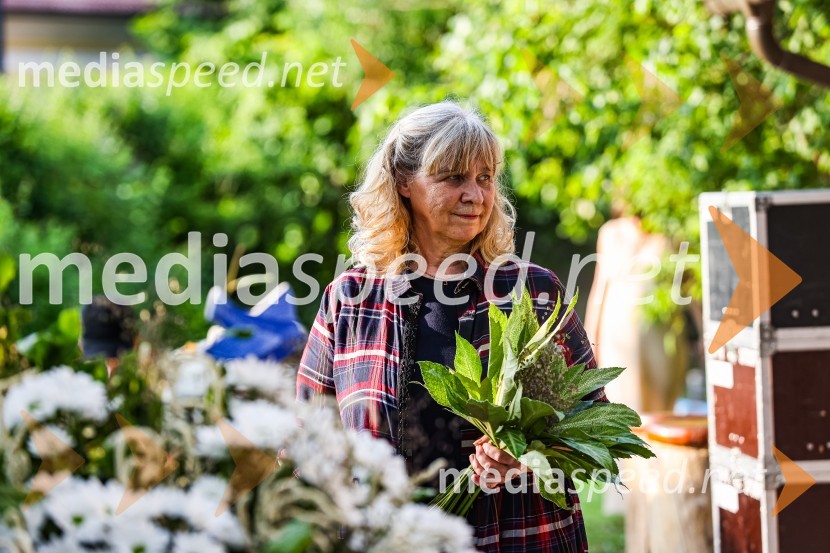 Andrej Rozman Roza in Alenka Sottler prejemnika Levstikove nagrade 2021, podelitev