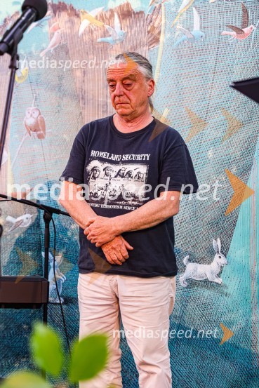 Andrej Rozman Roza in Alenka Sottler prejemnika Levstikove nagrade 2021, podelitev