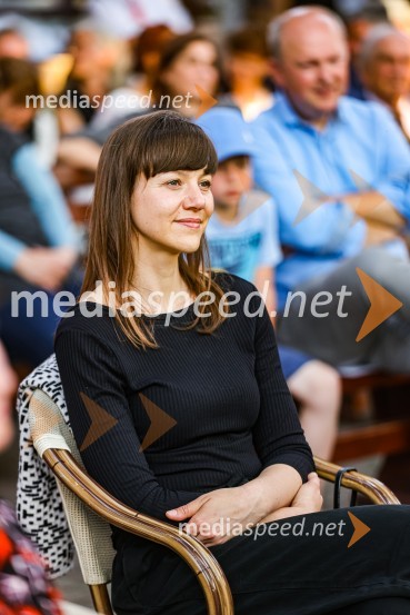 Andrej Rozman Roza in Alenka Sottler prejemnika Levstikove nagrade 2021, podelitev