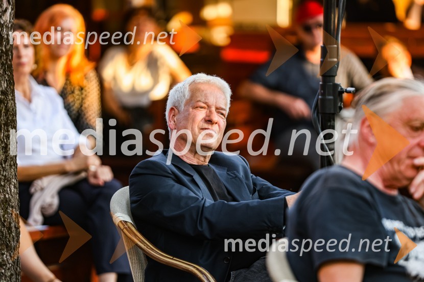 Andrej Rozman Roza in Alenka Sottler prejemnika Levstikove nagrade 2021, podelitev