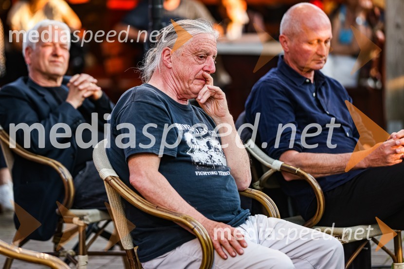 Andrej Rozman Roza in Alenka Sottler prejemnika Levstikove nagrade 2021, podelitev